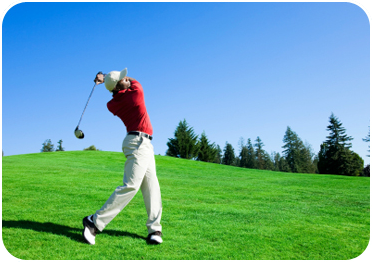 Golfing
